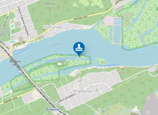 Map of LIELUPES PELDVIETA PRIEDAINE