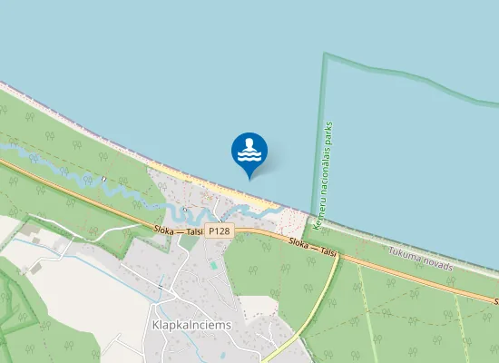 Map of Klapkalnciems