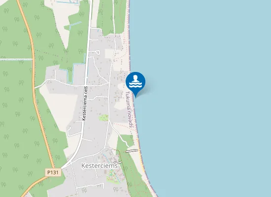 Map of Ķesterciems