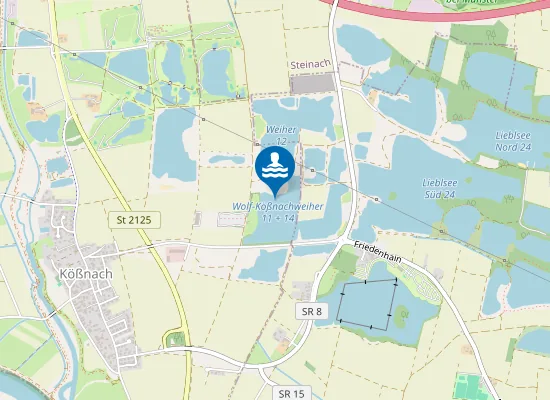 Map of WOLF WEIHER NR 11 KIRCHROTH BADESTRAND