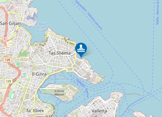 Map of Below Qui-Si-Sana Steps