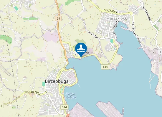 Map of IL-BAJJA TA SAN GORG CACHIA ZAMMIT STR