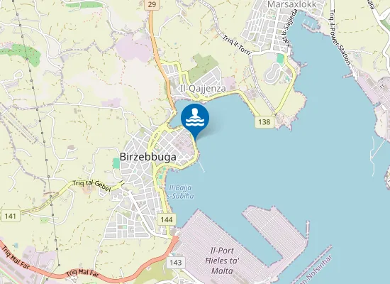 Map of TRIQ IL-QALB IMQADDSA