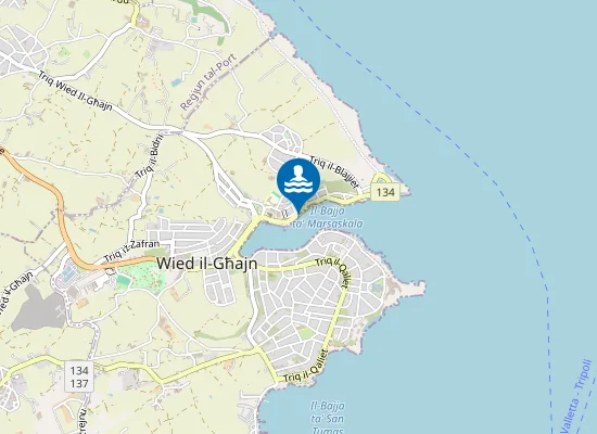 Map of Right Hand Side Of Waterpolo Pitch