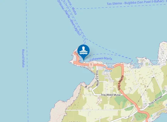 Map of OPPOSITE PARADISE BAY HOTEL