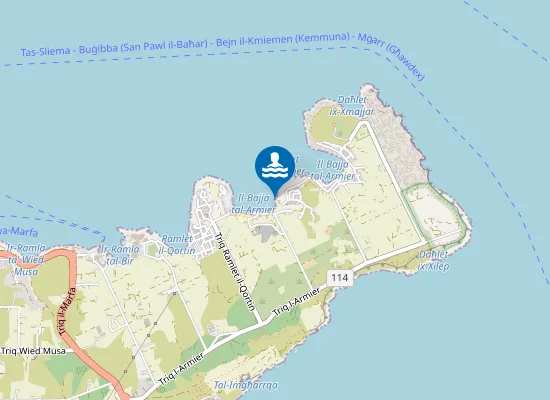 Map of Ir-Ramla Tat-Torri Little Armier