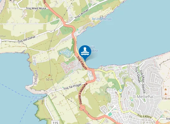 Map of Il-Bajja Tal-Mellieha Opposite San Remo