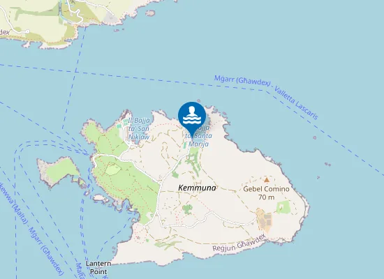 Map of IL-BAJJA TA SANTA MARIJA