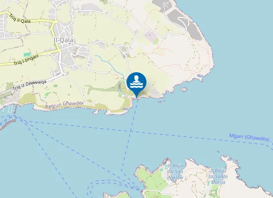 Map of Il-Bajja Ta Hondoq Ir-Rummien