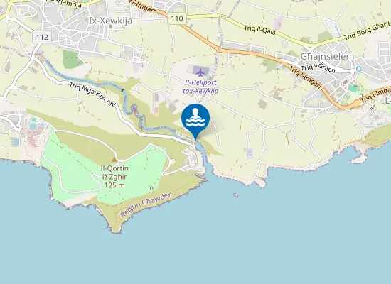 Map of Il-Bajja Ta Mgarr Ix-Xini