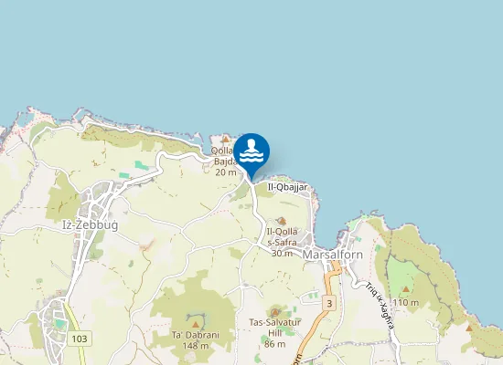 Map of Il-Bajja Tal-Qbajjar