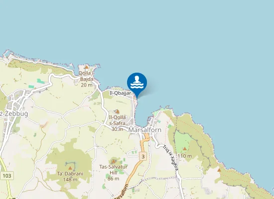 Map of Il-Bajja Ta Marsalforn Ponta Santa Marija