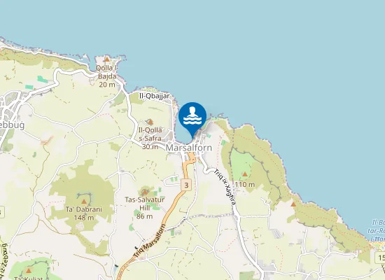 Map of Il-Bajja Ta Marsalforn Il-Palletta