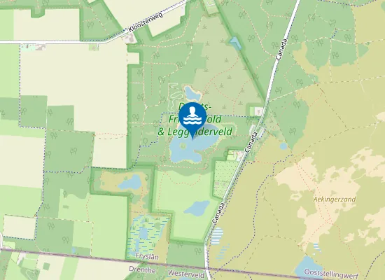 Map of CANADAMEER, APPELSCHA