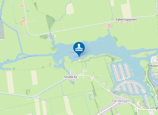 Map of SMELIESTER SÂN, SMALLE EE