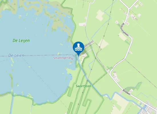 Map of DE LEIEN, ROTTEVALLE