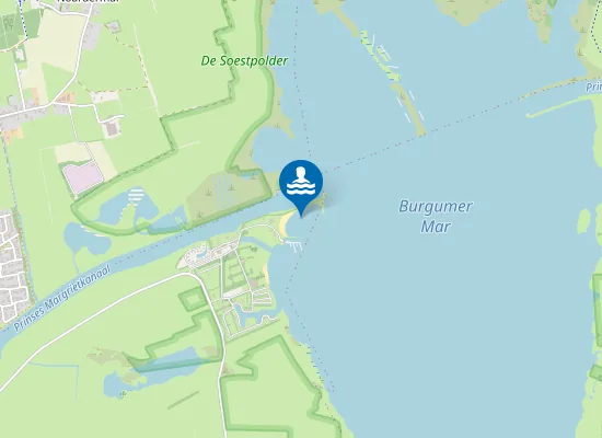 Map of DAGRECREATIETERREIN KLEIN ZWITSERLAND, SUMAR