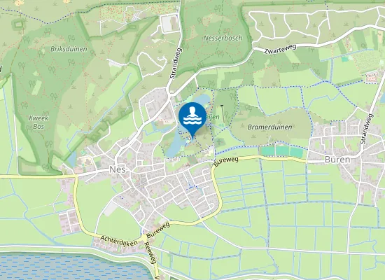 Map of DE VLEYEN, NES AMELAND