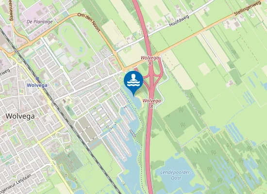 Map of DE VLINDERSLAG, WOLVEGA