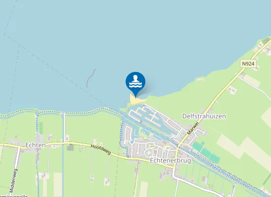 Map of DELFSTRAHUIZEN, DELFSTRAHUIZEN