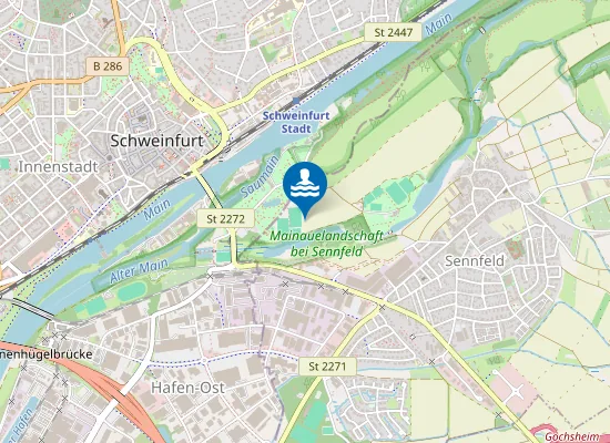 Map of SENNFELDER SEE SENNFELD