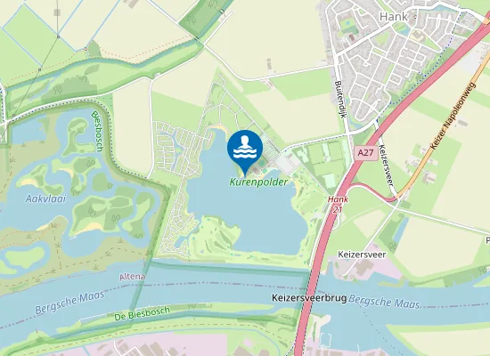 Map of KURENPOLDER DE BAAI