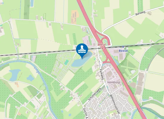 Map of Betuwestrand Recreatie