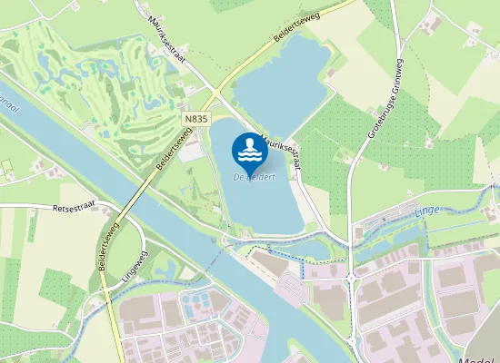 Map of Beldert Beach