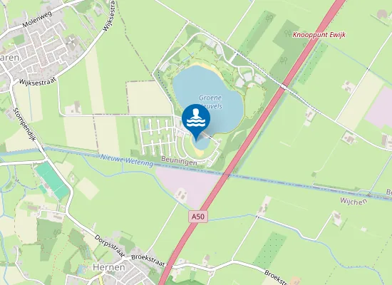 Map of VAKANTIEPARK DE GROENE HEUVELS