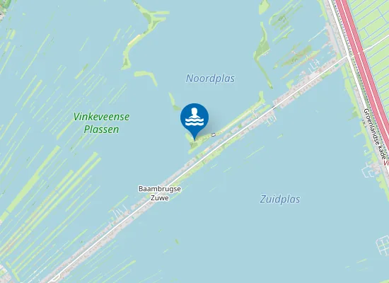 Map of VINKEVEENSE PLASSEN (EILAND 5)