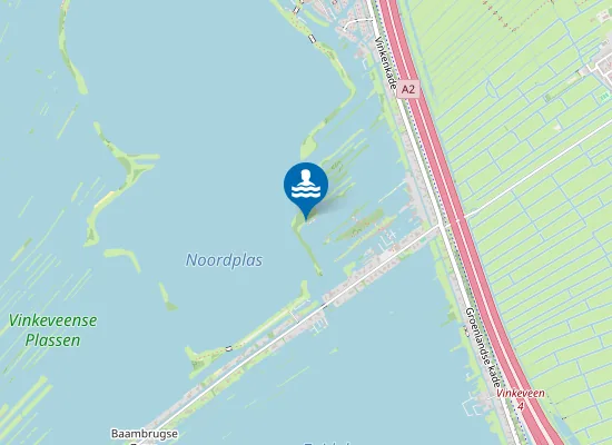 Map of VINKEVEENSE PLASSEN (EILAND 3)