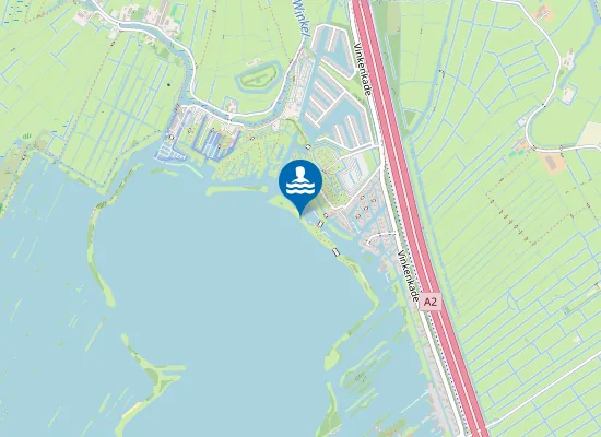 Map of VINKEVEENSE PLASSEN (EILAND 1)