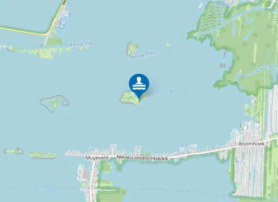 Map of STRAND MARKUS POS, LOOSDRECHTSE PLASSEN