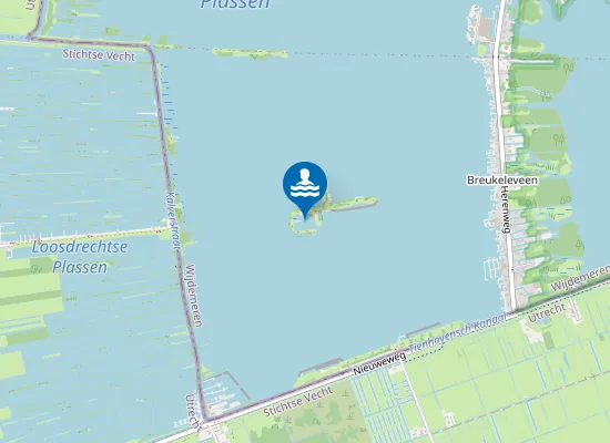 Map of STRAND MEENT, LOOSDRECHTSE PLASSEN
