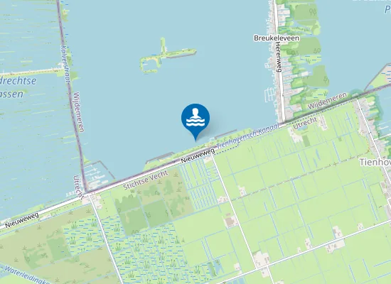 Map of STRAND DE STROOK, LOOSDRECHTSE PLASSEN