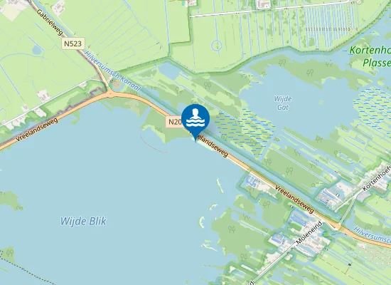 Map of DE WIJDE BLIK