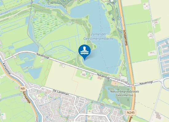 Map of GEESTMERAMBACHT, ZWEMBAAI 8