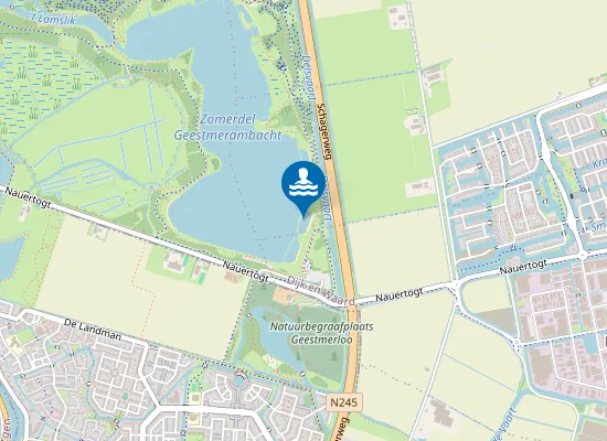 Map of GEESTMERAMBACHT, ZWEMBAAI 6