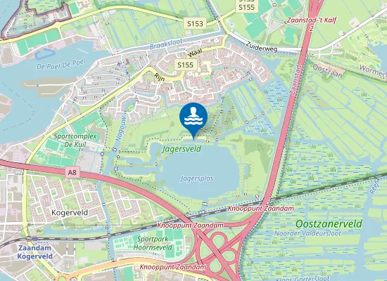 Map of DE KUIFEEND; JAGERSVELD