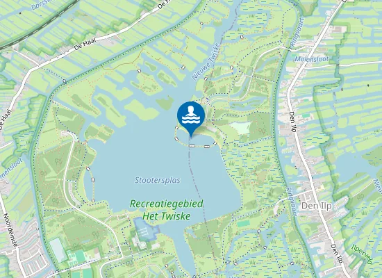 Map of HET TWISKE; KURE-JAN STRAND