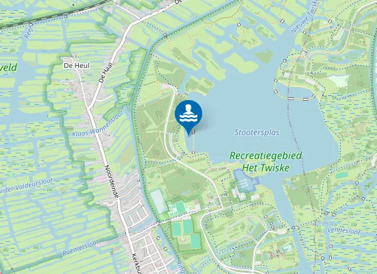 Map of HET TWISKE; SCHOORLSTRAND