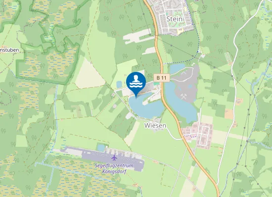 Map of BIBISEE KOENIGSDORF WESTUFER