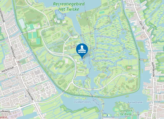 Map of HET TWISKE; VENNEGATSTRAND