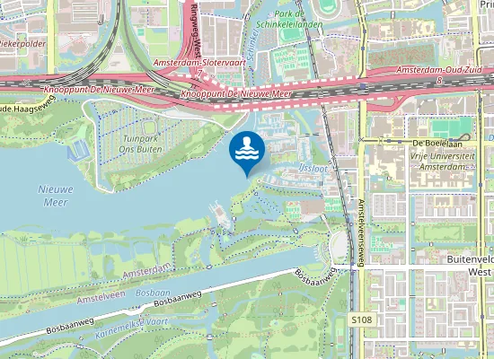 Map of Zwemsteiger Nieuwe Meer