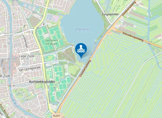 Map of ZEGERPLAS ZUIDOEVER