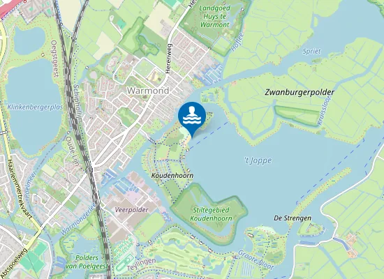 Map of KAGERPLASSEN 'T JOPPE WESTOEVER