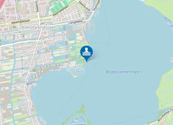 Map of Braassemermeer