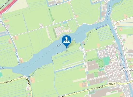 Map of WIJDE AA ZUIDZIJDE