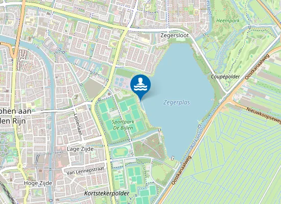 Map of ZEGERPLAS SPEELVIJVER