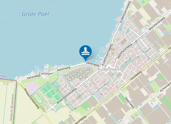 Map of WESTEINDERPLASSEN, ZWEMSTEIGER HERENWEG